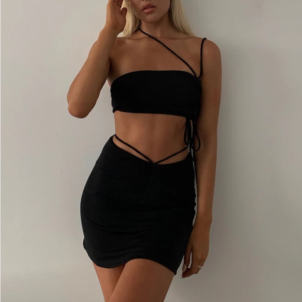 Maisie Mini Skirt Black